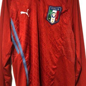 Men's Puma Italia Long Sleeve Goalkeeper Jersey